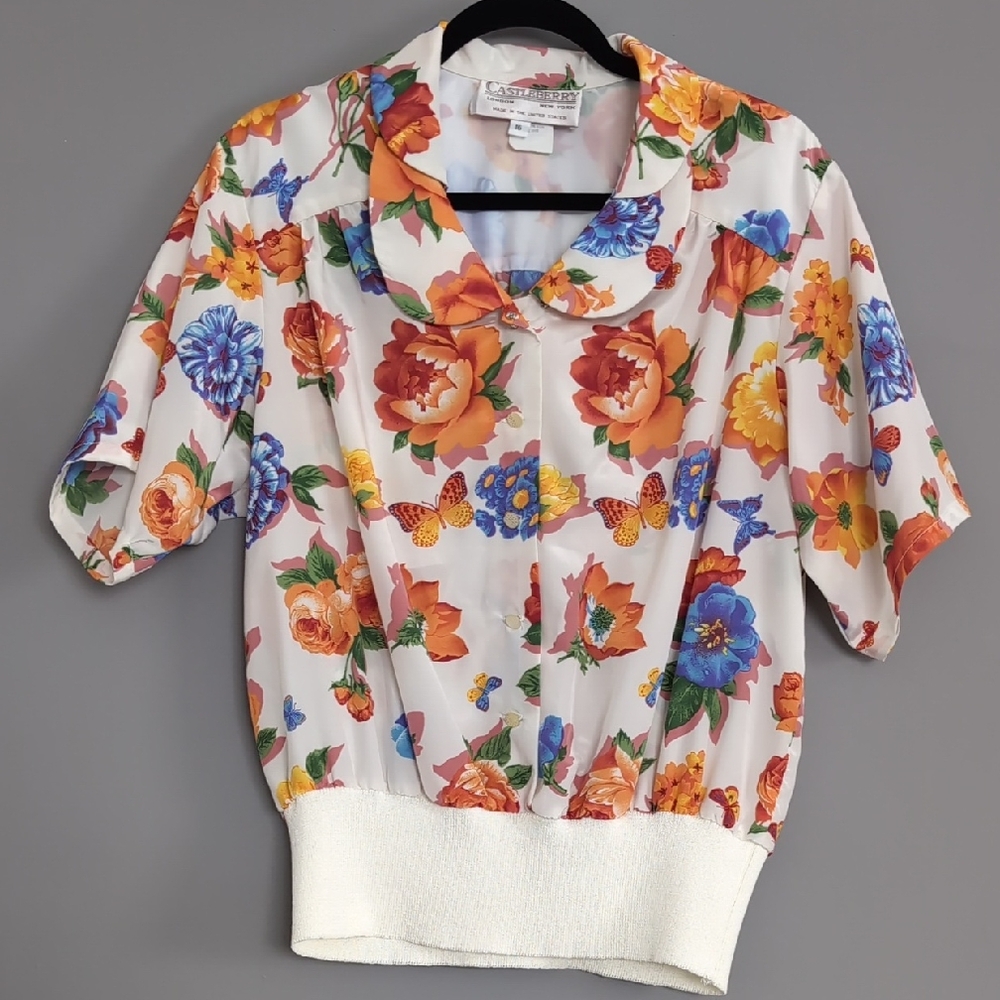 Castleberry Floral Women's Top - Multicolor